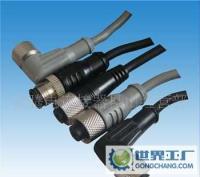 原裝帶線傳感器插頭 帶指示燈功能，提升工業應用效率
